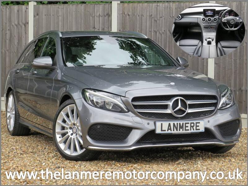 MERCEDES-BENZ C CLASS C200d AMG Line Bluetec Estate 7G Automatic * 19 inch AMG ALLOYS + PRIVACY GLASS + GREAT SPEC * (2017)