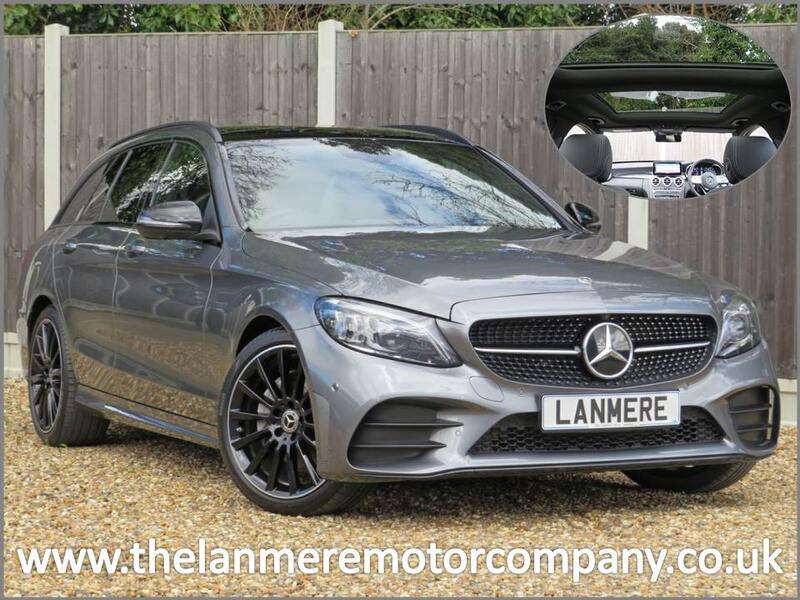 MERCEDES-BENZ C CLASS C200 AMG Line Night Edition Premium Plus MHEV Estate 9G * PAN ROOF + BIG SPEC + VERY LOW MILEAGE * (2021/21)